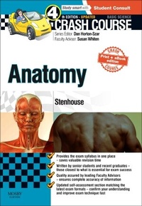Enlarge image Cover: Crash Course Anatomy Updated Print + eBook edition - Mosby
