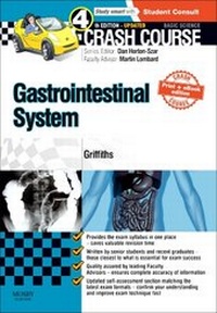 Enlarge image Cover: Crash Course Gastrointestinal System Updated Print + eBook edition - Mosby