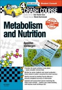 Enlarge image Cover: Crash Course: Metabolism and Nutrition: Updated Print + eBook edition - Mosby