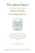 Cover: Adams Family Correspondence: Volume 12 - The Belknap Press