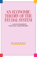 Cover: Economic Theory of the Feudal System - Verso Books