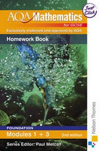 Enlarge image Cover: AQA Mathematics: Homework Book - Nelson Thornes Ltd