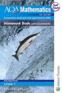 Enlarge image Cover: AQA Mathematics for GCSE: Homework Book (with Coursework) - Nelson Thornes Ltd