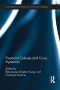 Cover: Financial Cultures and Crisis Dynamics - Routledge