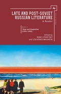Cover: Late and Post Soviet Russian Literature - Academic Studies Press