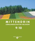 Cover: Mittendrin - Unterrichtswerk f&uuml;r katholische Religionslehre - Lernlandschaften Religion Gymnasium/Sekundarstufe I - Allgemeine Ausgabe - Klasse 9/10 - K&ouml;sel Schulbuch
