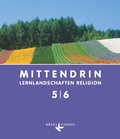 Cover: Mittendrin - Unterrichtswerk f&uuml;r katholische Religionslehre - Lernlandschaften Religion Gymnasium/Sekundarstufe I - Allgemeine Ausgabe - Klasse 5/6 - K&ouml;sel Schulbuch
