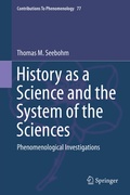 Cover: History as a Science and the System of the Sciences - Springer