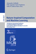 Cover: Nature-Inspired Computation and Machine Learning - Springer
