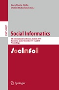 Cover: Social Informatics - Springer