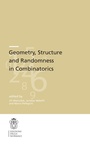 Cover: Geometry, Structure and Randomness in Combinatorics - Edizioni Della Normale
