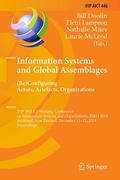 Cover: Information Systems and Global Assemblages: (Re)configuring Actors, Artefacts, Organizations - Springer