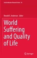 Cover: World Suffering and Quality of Life - Springer