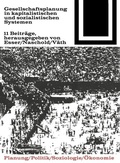 Cover: Gesellschaftsplanung in kapitalistischen und sozialistischen Systemen - Birkh&auml;user Verlag GmbH