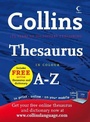 Cover: Collins Thesaurus A-Z - Collins