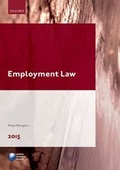 Cover: Employment Law 2015 - Oxford University Press