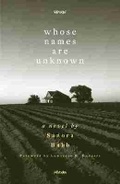 Cover: Whose Names Are Unknown - University of Oklahoma Press