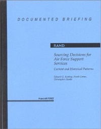 Abbildung von: Sourcing Decisions for Air Force Support Services - RAND