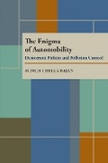 Cover: The Enigma of Automobility - University of Pittsburgh Press