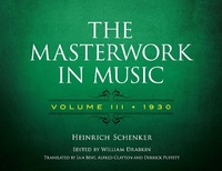 Abbildung von: Masterwork in Music: Volume III, 1930 - Dover Publications