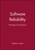 Cover: Software Reliability - Wiley