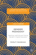 Cover: Gender Pedagogy - Palgrave Pivot