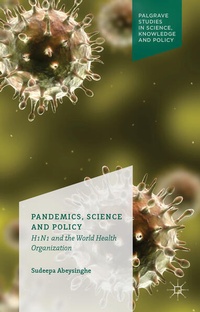 Enlarge image Cover: Pandemics, Science and Policy - Palgrave Macmillan