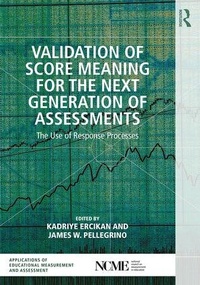 Enlarge image Cover: Validation of Score Meaning for the Next Generation of Assessments - Routledge