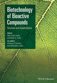 Enlarge image Cover: Biotechnology of Bioactive Compounds - Wiley-Blackwell