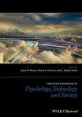 Cover: The Wiley Handbook of Psychology, Technology, and Society - Wiley-Blackwell