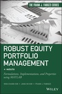 Cover: Robust Equity Portfolio Management - Wiley
