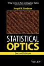 Cover: Statistical Optics - Wiley