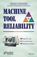 Cover: Machine Tool Reliability - Wiley-Scrivener
