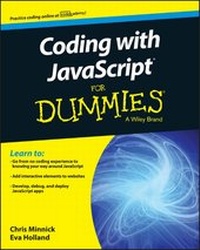 Enlarge image Cover: Coding with JavaScript For Dummies - Wiley