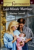Cover: Last-Minute Marriage - Mills & Boon