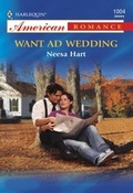 Cover: Want Ad Wedding - Mills & Boon