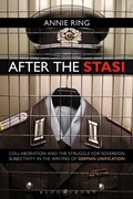 Cover: After the Stasi - Bloomsbury Academic
