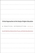 Cover: Critical Approaches to the Study of Higher Education - Johns Hopkins University Press