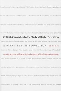 Enlarge image Cover: Critical Approaches to the Study of Higher Education - Johns Hopkins University Press