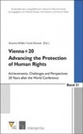 Cover: Vienna+20. Advancing the Protection of Human Rights - Intersentia Ltd