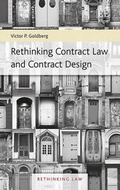 Bild: Rethinking Contract Law and Contract Design - Edward Elgar Publishing
