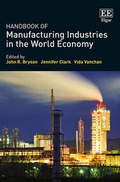 Cover: Handbook of Manufacturing Industries in the World Economy - Edward Elgar Publishing