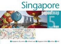 Abbildung von: Singapore PopOut Map - PopOut Maps