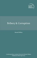 Cover: Global Legal Insights - Bribery & Corruption - Global Legal Group Ltd