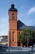 Cover: St. Quintin in Mainz - Deutscher Kunstverlag