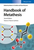 Cover: Handbook of Metathesis - Wiley-VCH