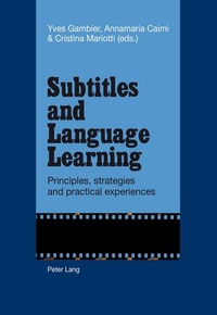 Enlarge image Cover: Subtitles and Language Learning - Peter Lang Verlag