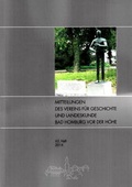 Cover: Mitteilungen des Vereins f&uuml;r Geschichte und Landeskunde Bad Homburg v.d.H&ouml;he e.V. - Verein f. Geschichte u. Landeskde