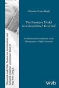 Cover: The Business Model as a Governance Heuristic - wvb Wissenschaftlicher Verlag Berlin