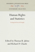 Cover: Human Rights and Statistics - University of Pennsylvania Press